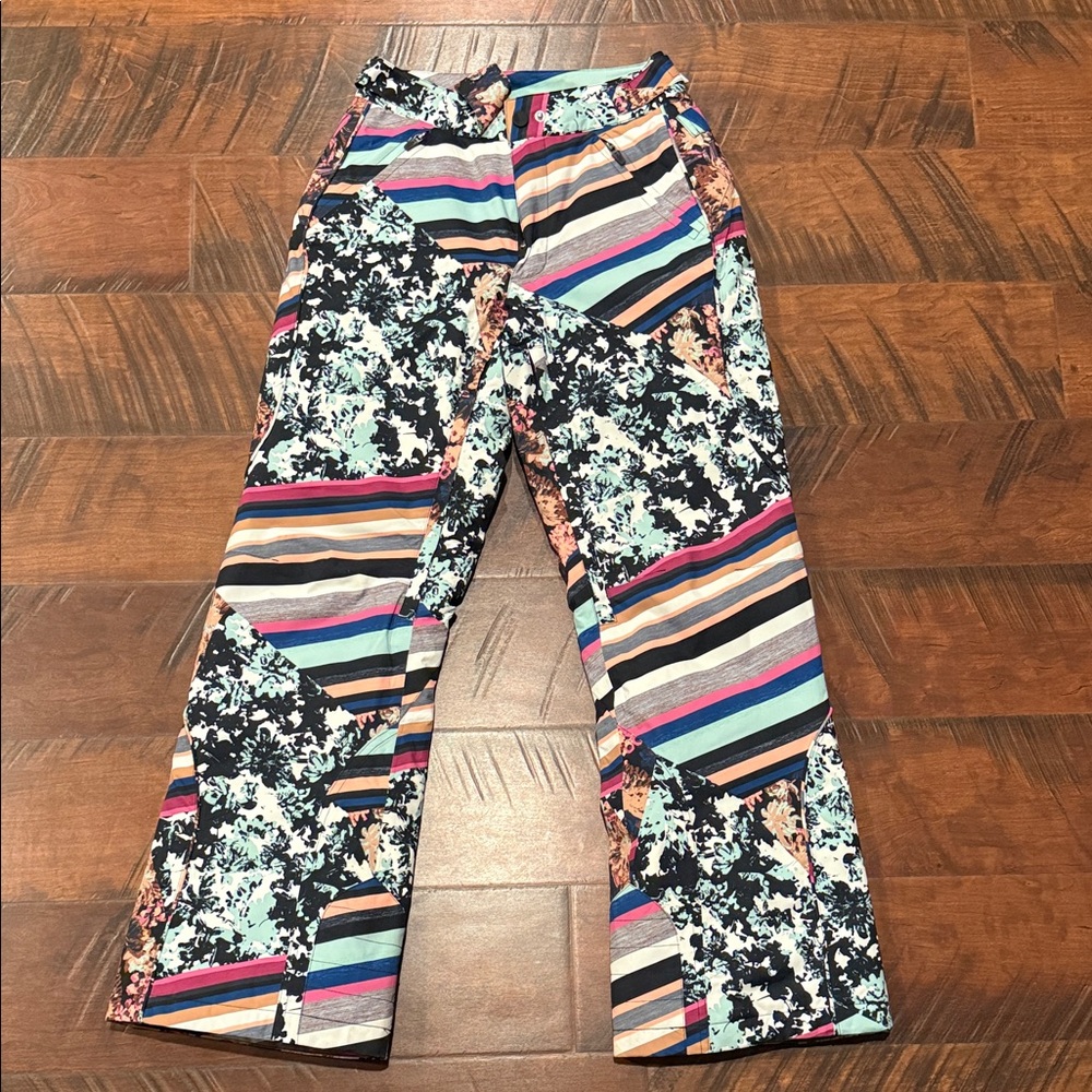 FP Movement by Free People Multicolor Striped Ski Pants